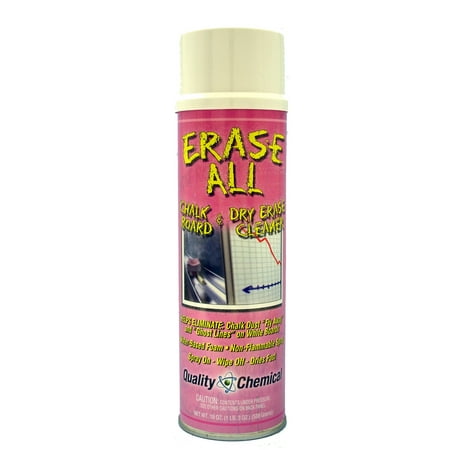 Erase All Non-Toxic Whiteboard & Chalkboard Cleaner - Case of