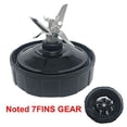 thumbnail image 2 of 7 Fins Blender Blade Part Juicer Case Mixer Spare Assembly Replacement for Nutri Ninja Pro Auto-IQ Juicer Knife Holder, 2 of 6