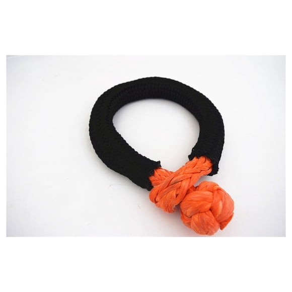 Orange 14mm*150mmBig Soft Shackles,UHMWPE Winch Shackle for Sailboat,Synthetic Rope Shackle ,Easy to Use