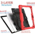 thumbnail image 6 of FIEWESEY Case for Sky PAD 10 10.1" Tablet Case,Heavy-Duty Drop-Proof Shockproof Hybrid Kids Protective Case for Sky PAD 10 Tablet 10.1 inch Tablet (Red/Black), 6 of 9