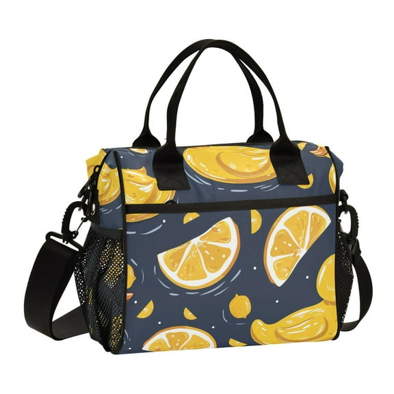 Duck Lemon Cooler Bag Lunch Bag Soft Cooler Cooling Tote Insulated Lunch Box for Adult Men Women
