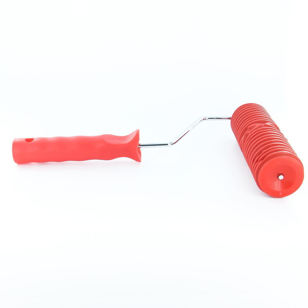 Paint Roller Wood Graining Painting Tool with Handle, 7 Inch Art Wallpaper