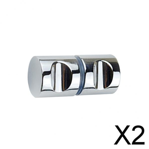 2x Pomos Sólidos de Estilo Moderno, Manija de Puerta Corrediza de Vidrio, Agarre Práctico 2 piezas