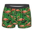 thumbnail image 5 of Uemuo Flamingo Pattern Men's Boxer Briefs,Trunk Anti-Chafing,Comfortable, Durable, and Stylish Underwear-X-Large, 5 of 9