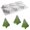 B, variant on Sunjoy Tech Dessert Mold Food Grade BPA Free Non-stick Heat-Resistant Christmas Tree Themed Mousse Chocolate Baking Mold
