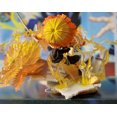 thumbnail image 2 of New, Tanjiro Zenitsu Shinjuro Battle Scene 10cm/3.9inch Q Version Puppets Statue PVC Collectible (Zenitsu Agatsuma）, 2 of 4
