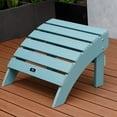 thumbnail image 5 of TALE Adirondack Ottoman Footstool All-Weather and Fade-Resistant Plastic Wood for Lawn Outdoor Patio Deck Garden Porch Lawn Furniture, Blue, 5 of 6