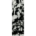 thumbnail image 2 of OnRei 9x18 White Modern Wood Framed Museum Art Print Titled - Splatter 2, 2 of 4