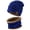Royalybule, variant on FZ FANTASTIC ZONE Mens Winter Beanie Hats Scarf Set Warm Knit Hats Neck Warmer with Thick Fleece Lined Womens,Black