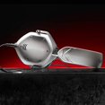 thumbnail image 4 of V-MODA Crossfade M-100 - Headphones with mic - full size - wired - noise isolating - white, silver, 4 of 4