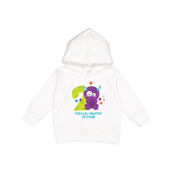 Inktastic Monster 2nd Birthday Toddler Hoodie