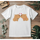 thumbnail image 3 of Playera Blanca Unisex Pareja Capibaras Novios Enemorados, 3 of 4