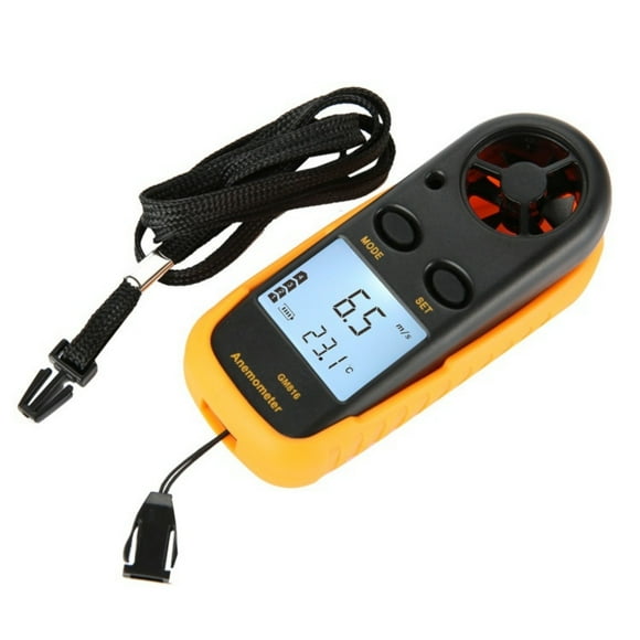 Binwennn Portable Digital Anemometer Anemometer LCD Handheld Airflow Anemometer Sticks 90 T Post Clips for Fencing Table Saw Insert Blank Fence Post Base Welding Strong Hold Picket Fence for Garden 1