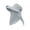 Dark Gray, variant on Solar-Powered Fan Hat, Portable Cap With Built-in Fan, Summer Outdoor UV Headwear, Hands-Free Sun Gear for Gardening & Hiking, Mens Women Fishing Hat Wide Brim Sun Hat with Face Cover & Neck Flap
