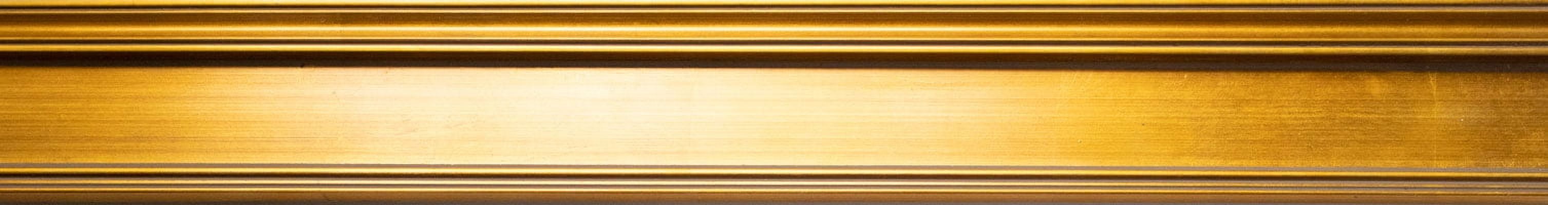 11x24 Frame Gold Solid Wood Picture Frame Width 3 Inches | Interior Frame Depth 0.625 Inches |
