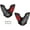 Black, variant on Sidi ST/ST Air Boot Outer Nylon Shin Plates White/Black/Red