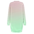 thumbnail image 3 of Npasoilc Sweatshirt Dress for Women Crew Neck Long Sleeve Pullover Dress Short Loose Casual Dresses, 3 of 4