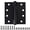 Black, variant on 3 Pack 4.5" x 4" Heavy Duty Commercial Door Hinges 4 ½"x 4" Satin Nickel Ball Bearing Door Hinge 4-1/2 x 4 Full Mortise Square Interior/Exterior Hinge for Doors Bifold Residential Office