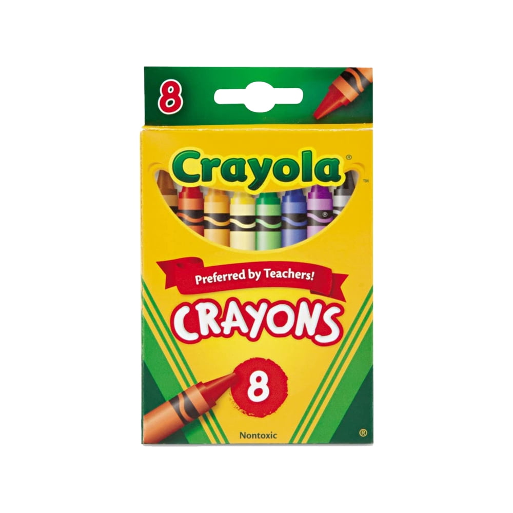 Crayola Crayons, 8 Count (Case of 48)