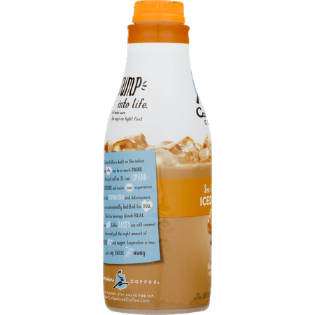 Caribou Coffee Sea Salt Caramel Iced Coffee , 1 Quart