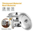 thumbnail image 5 of Kalkiam Buffet Chafing Set Set of 4 Party Food Warmer Stainless Steel Buffet Set Detachable Chafing Dish Set with Lid & Holder for Weddings Catering Banquets Events improved, 5 of 9