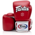 thumbnail image 1 of Guantes de boxeo Fairtex BGV1 Muay Thai Training 240 ml Rojo/Negro, 1 of 5