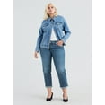 thumbnail image 6 of Levis Women's Plus Size Mid Rise Boyfriend Jeans, 6 of 8