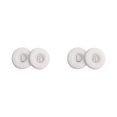 thumbnail image 4 of Redempat Headphones Replacement Ear Pads Easy To Durable And Soft Replacement Parts Unisex Breathable white 2Set, 4 of 6
