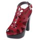 thumbnail image 1 of Modelo Zapatos de Alto Tacón de Moda Accesorios de Ropa de Vestir para Muñecas rojo Zulema BJD Doll Zapatos de tacón alto, 1 of 8