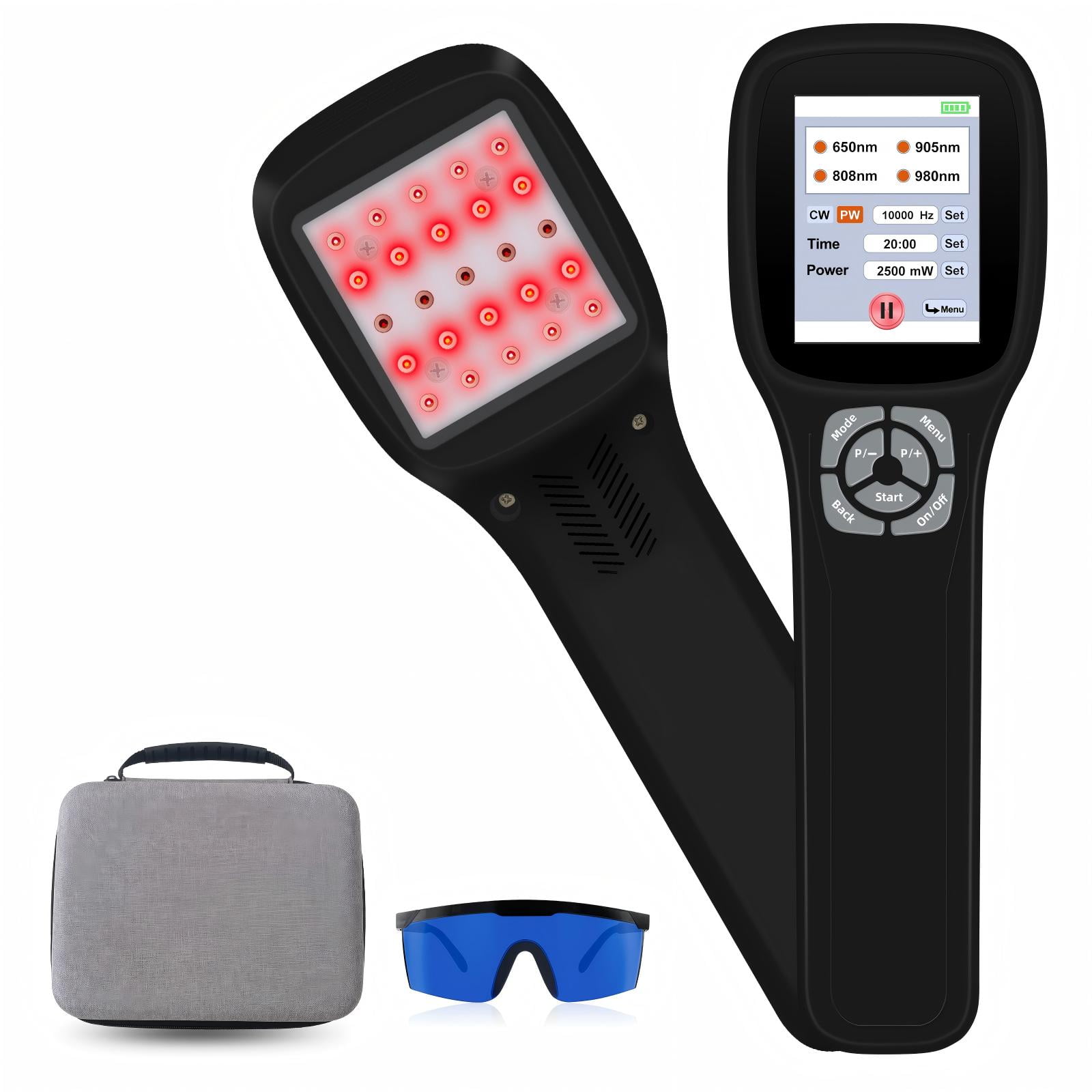 ZJZKTOP 𝐍𝐞𝐚𝐫 𝐈𝐧𝐟𝐫𝐚𝐫𝐞𝐝 & 𝐑𝐞𝐝 𝐋𝐢𝐠𝐡𝐭 𝐋𝐚𝐬𝐞𝐫 𝐓𝐡𝐞𝐫𝐚𝐩𝐲 Device 𝐟𝐨𝐫 𝐂𝐡𝐫𝐨𝐧𝐢𝐜 𝐚𝐧𝐝 𝐀𝐜𝐮𝐭𝐞 𝐏𝐚𝐢𝐧 𝐏𝐡𝐲𝐬𝐢𝐨𝐭𝐡𝐞𝐫𝐚𝐩𝐲 2500mW