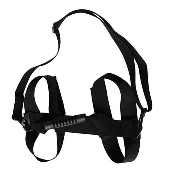 Sonducket Cinturón profesional para botella de cilindro de aire de 12L/6L con hebilla de arco, soporte para correa de hombro con asa, fuerte Deportes acuáticos