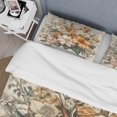 thumbnail image 4 of Designart "Flowers Bouquet Interpretation Cream And Orange I" Floral Bouquet Bedding Covert Set - Bouquet Cream Floral Bed Set With 1 Sham, 4 of 6