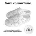 thumbnail image 6 of Daiia Poodle Dog Print Women’s Fuzzy Slippers Memory Foam Lightweight House Shoes Cozy Loafer Flannel House Shoes-40/41, 6 of 7