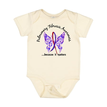 

Inktastic Pulmonary Fibrosis Butterfly 6.1 Gift Baby Boy Bodysuit