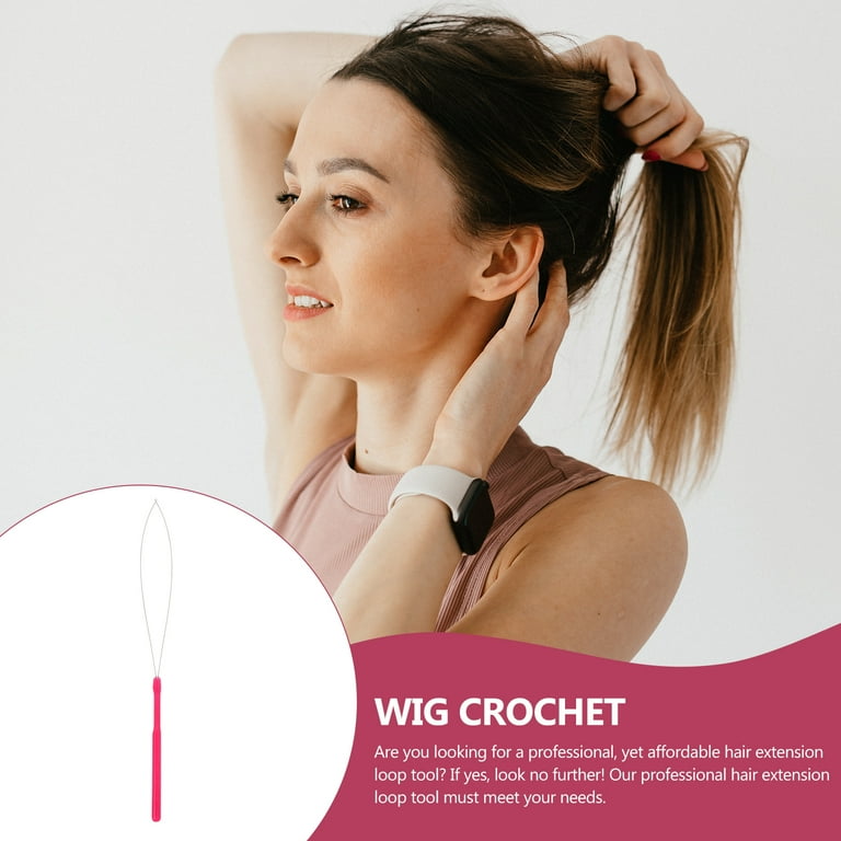 Hair extensions top loop tool