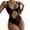 Black, variant on Sngxgn Women's Vintage Padded Push up Swimsuits Tummy Control Bathing Suits Swimwear(Black,M)