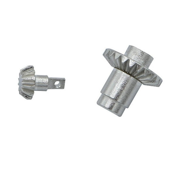 Juego de engranajes 24T 12T para eje delantero y trasero para modificación de coche RC a escala 1:24.