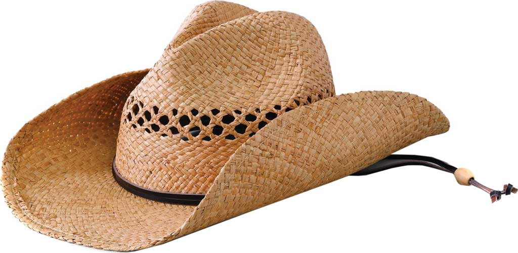 Raffia Cowboy Hat RHC Natural 