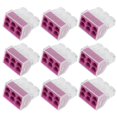 thumbnail image 3 of Kit de bloque de terminales, 50 piezas de conector de cable, conector sin torsión, conector de cable rápido, probado profesionalmente, 3 of 9