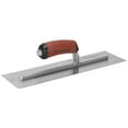 thumbnail image 4 of MARSHALLTOWN MXS64D 14 x 4 inch High Carbon Steel Finishing Trowel, Curved DuraSoft Handle, for Masonry, Concrete, Brick Laying, 4 of 6
