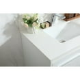 thumbnail image 5 of Elegant Decor 30 inch single bathroom vanity in white with backsplash, 5 of 10
