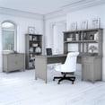 thumbnail image 2 of Pemberly Row 60W L Shaped Desk Office Suite in Cape Cod Gray, 2 of 7