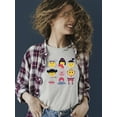 thumbnail image 2 of Japanese Emoji Icons - Cute Cultural Set Graphic Women's T-shirt, 2 of 4