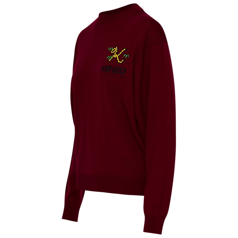 Kenzo burgundy clearance jumper
