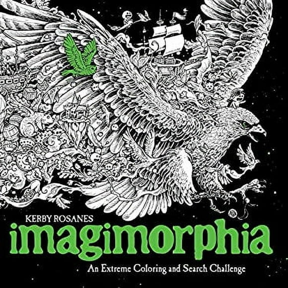 Pre-Owned Imagimorphia : An Extreme Coloring and Search Challenge 9780399574122