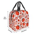 thumbnail image 2 of Naloa Hand Drawn Tomatoes Print Lunch Box for Women Men,Insulated Lunch Bag,Lunchbox,Thermal Leakproof Cooler,Reusable Lunch Tote Bag for Work School Travel Picnic, 2 of 6
