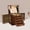 Brown, variant on ToppiJoy 5 Tiers Eapmic Extra Carved, Wooden Jewelry Box Jewelry Case Cabinet Armoire Ring Necklacel Gift Storage Box Organizer (Brown, Style 4)