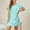 Mint Green, variant on SNOWSONG Nightgowns for Women, Nighties for Women Cotton Nightdress Sleep Tee Short Sleeves Print Nightshirt Soft Sleepwear Sky Blue M