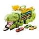 thumbnail image 5 of Camión de transporte de dinosaurios, figura de dinosaurio de juguete, coches comiendo, juego de juguetes para bebés, suministros para fiestas, jardín verde, 5 of 10