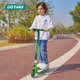 thumbnail image 3 of GOTRAX SCOUT 2.0 Kids Electric Scooter, 80W, 10.8V with 5" Light-Up Wheels, for Ages 4-7, Green, 3 of 9